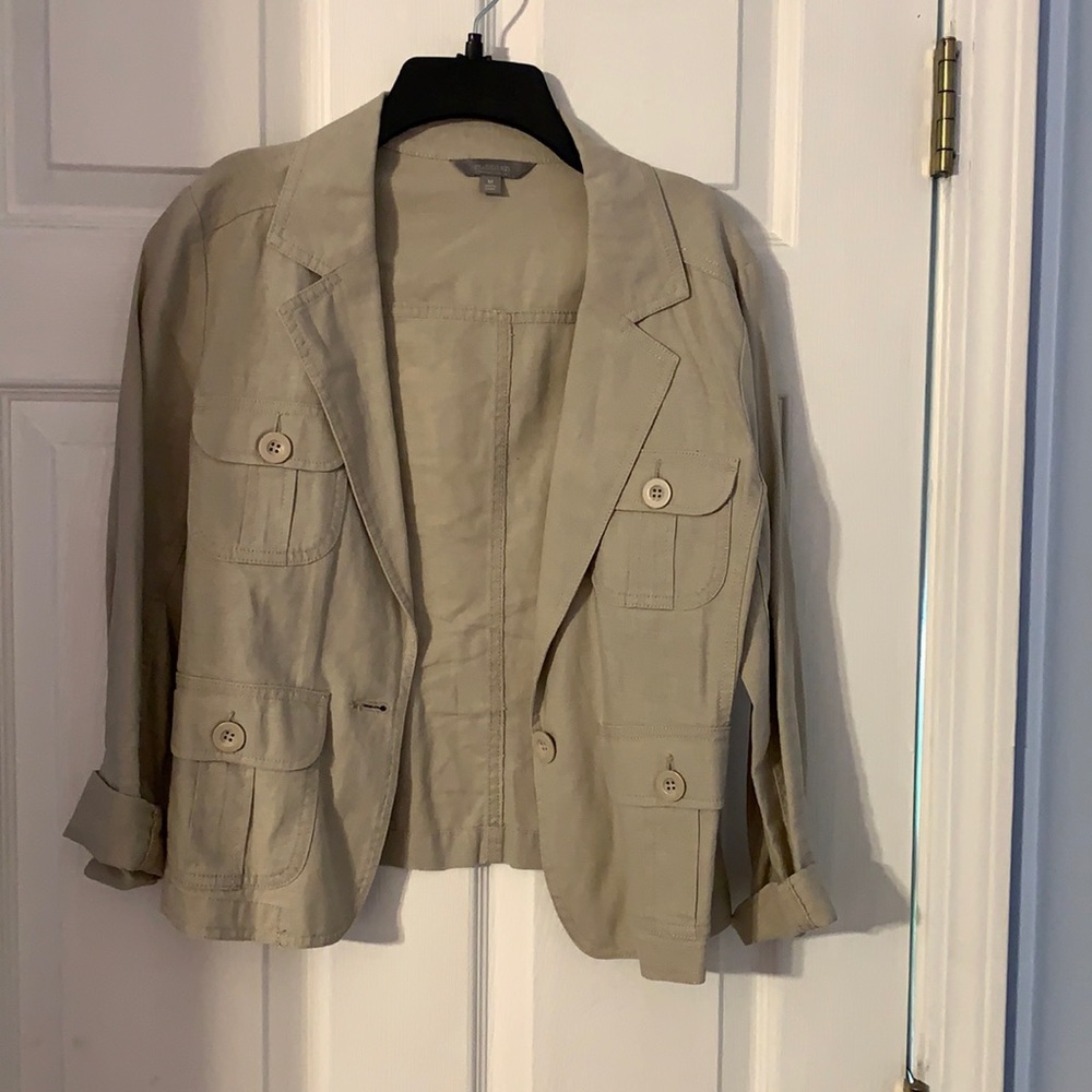 New! Lightweight linen jacket